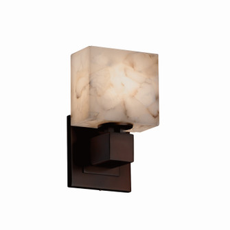 Alabaster Rocks One Light Wall Sconce in Brushed Nickel (102|ALR870755NCKL)