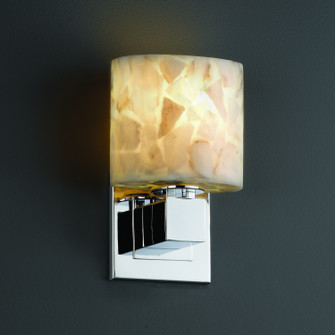 Alabaster Rocks One Light Wall Sconce in Polished Chrome (102|ALR870730CROM)