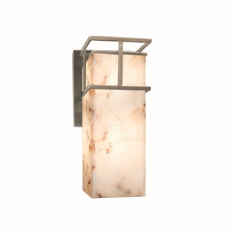 Alabaster Rocks One Light Outdoor Wall Sconce in Matte Black (102|ALR8643WMBLK)