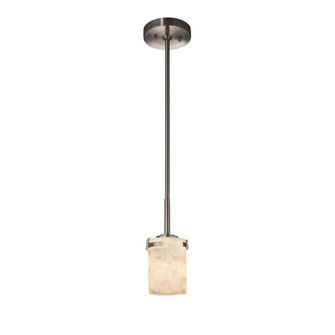 Alabaster Rocks One Light Pendant in Dark Bronze (102|ALR845510DBRZ)