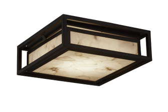 Alabaster Rocks LED Outdoor Flush Mount in Dark Bronze (102|ALR7629WDBRZ)