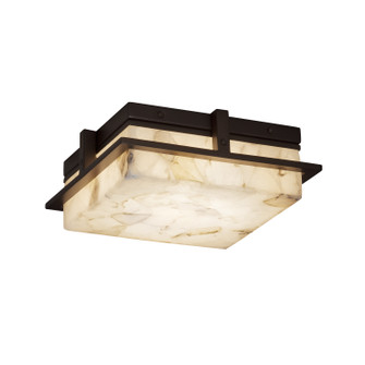 Alabaster Rocks LED Outdoor Flush Mount in Matte Black (102|ALR7560WMBLK)