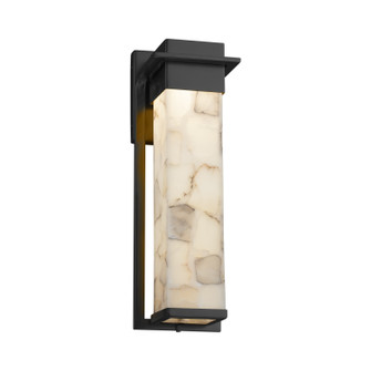 Alabaster Rocks LED Outdoor Wall Sconce in Matte Black (102|ALR7544WMBLK)