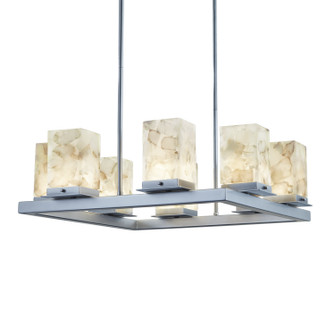 Alabaster Rocks LED Outdoor Chandelier in Matte Black (102|ALR7519WMBLK)