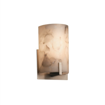 Alabaster Rocks One Light Wall Sconce in Matte Black (102|ALR5531MBLK)