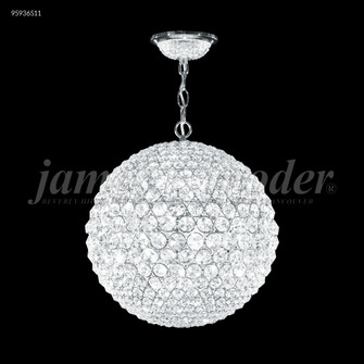 Sun Sphere 15 Light Chandelier in Silver (64|95936S2X)