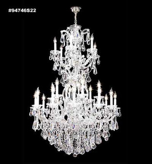 Maria Theresa Royal 36 Light Chandelier in Silver (64|94746S22)