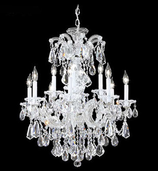 Maria Theresa Royal 12 Light Chandelier in Silver (64|94732S22)