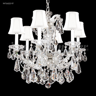 Maria Theresa Royal Six Light Chandelier in Silver (64|94716S2297)