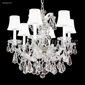 Maria Theresa Royal Six Light Chandelier in Silver (64|94716S1197)