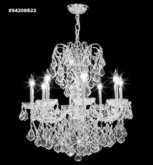 Vienna Eight Light Chandelier in Silver (64|94208S22)