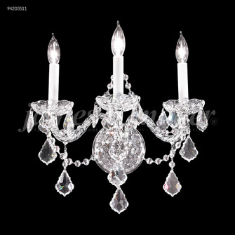 Vienna Three Light Wall Sconce in Silver (64|94203S11) Vienna Three Light Wall Sconce in Silver (64|94203S11)