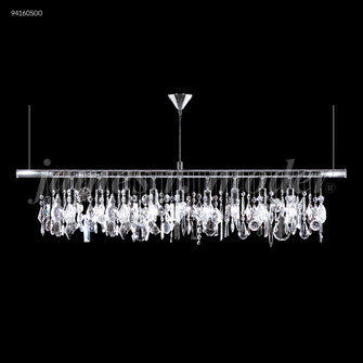 Fashionable Broadway Nine Light Bar Light in Silver (64|94160S00)