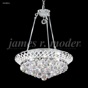 Jacqueline Six Light Chandelier in Silver (64|94138S11)