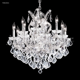 Maria Theresa Grand 12 Light Chandelier in Silver (64|91812S11)