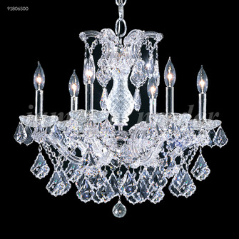 Maria Theresa Grand Six Light Chandelier in Silver (64|91806S0T)