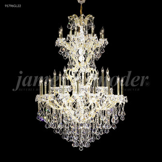 Maria Theresa Grand 36 Light Chandelier in Gold Lustre (64|91796GL22)