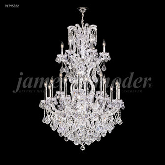Maria Theresa Grand 25 Light Chandelier in Silver (64|91795S22)