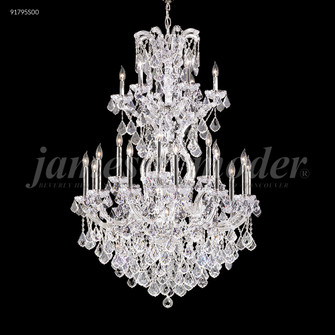 Maria Theresa Grand 25 Light Chandelier in Silver (64|91795S0X)