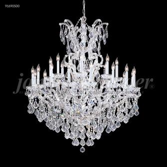Maria Theresa Grand 24 Light Chandelier in Silver (64|91690S2GTX)