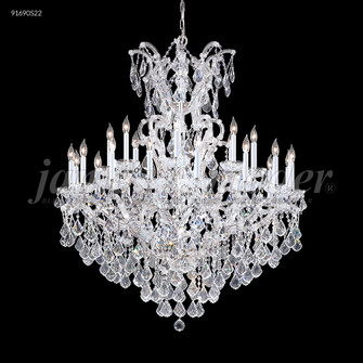 Maria Theresa Grand 24 Light Chandelier in Silver (64|91690S22)