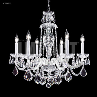 Palace Ice Six Light Chandelier in Silver (64|40796S22)