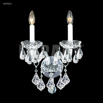 Palace Ice Two Light Wall Sconce in Silver (64|40792S11)