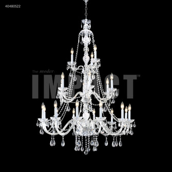 Palace Ice 21 Light Chandelier in Silver (64|40480S22)