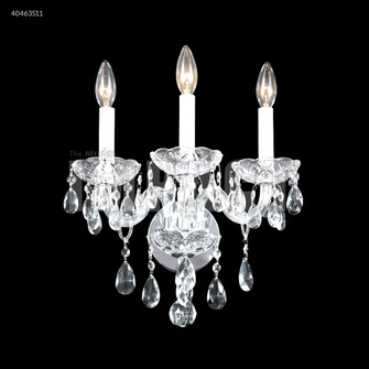 Palace Ice Three Light Wall Sconce in Silver (64|40463S11)