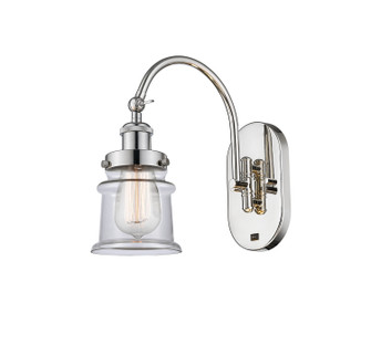 Franklin Restoration One Light Wall Sconce in Polished Nickel (405|9181WPNG182S)