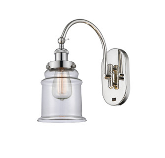 Franklin Restoration One Light Wall Sconce in Polished Nickel (405|9181WPNG182)