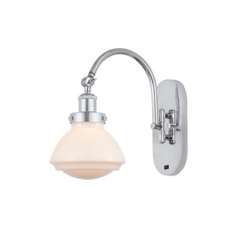 Franklin Restoration One Light Wall Sconce in Polished Chrome (405|9181WPCG321)