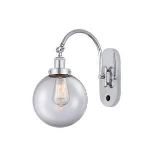 Franklin Restoration One Light Wall Sconce in Polished Chrome (405|9181WPCG2028)