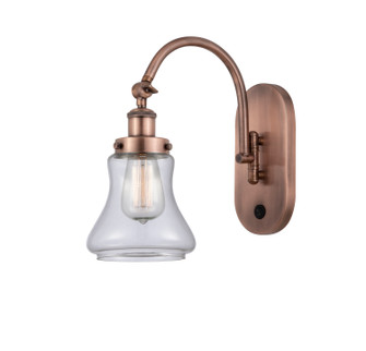 Franklin Restoration One Light Wall Sconce in Antique Copper (405|9181WACG192)