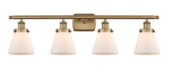 Ballston Urban Four Light Bath Vanity in Brushed Brass (405|9164WBBG61)