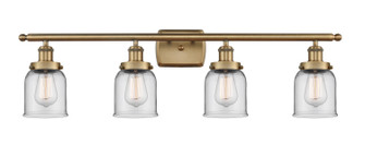 Ballston Urban Four Light Bath Vanity in Brushed Brass (405|9164WBBG52)