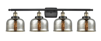 Ballston Urban Four Light Bath Vanity in Black Antique Brass (405|9164WBABG78)