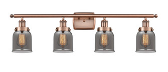 Ballston Urban Four Light Bath Vanity in Antique Copper (405|9164WACG53)