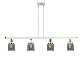 Ballston Urban Four Light Island Pendant in White Polished Chrome (405|9164IWPCG53)