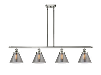 Ballston Urban Four Light Island Pendant in Brushed Satin Nickel (405|9164ISNG43)