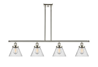 Ballston Urban Four Light Island Pendant in Polished Nickel (405|9164IPNG44)