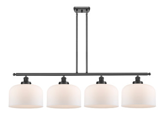 Ballston Urban Four Light Island Pendant in Matte Black (405|9164IBKG71L)