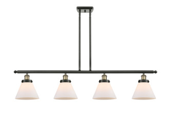 Ballston Urban Four Light Island Pendant in Black Antique Brass (405|9164IBABG41)