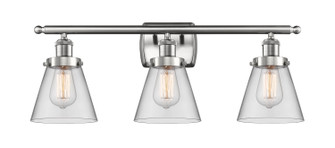 Ballston Urban Three Light Bath Vanity in Brushed Satin Nickel (405|9163WSNG62)
