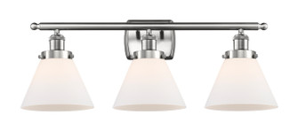 Ballston Urban Three Light Bath Vanity in Brushed Satin Nickel (405|9163WSNG41)