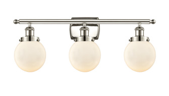 Ballston Urban Three Light Bath Vanity in Polished Nickel (405|9163WPNG2016)