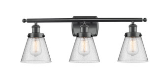 Ballston Urban Three Light Bath Vanity in Matte Black (405|9163WBKG64)