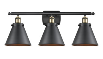 Ballston Urban LED Bath Vanity in Black Antique Brass (405|9163WBABM13BKLED)