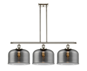 Ballston Urban Three Light Island Pendant in Polished Nickel (405|9163IPNG73L)