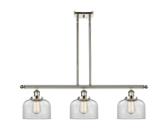Ballston Urban Three Light Island Pendant in Polished Nickel (405|9163IPNG72)